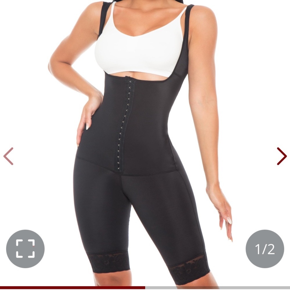 Black Shapewear Bodysuit